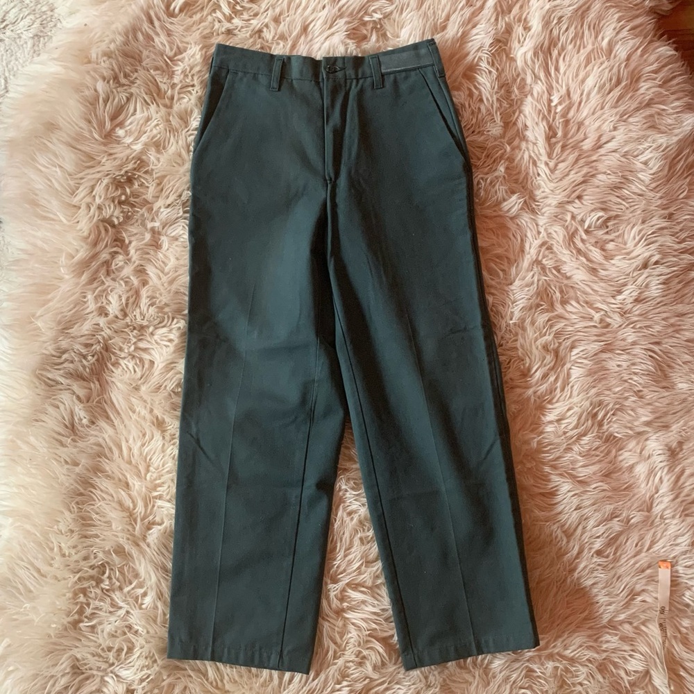 Vintage Cintas Work Pants, Green, Size 26